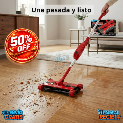SpinSweep™ ⚡ - Barredora giratoria recargable 🧹