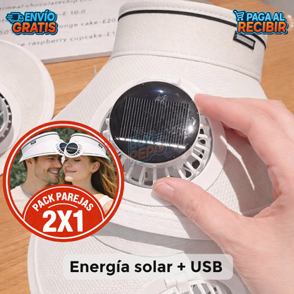 BreezeCap™ 🌬️ - Sombrero refrescante solar 😎