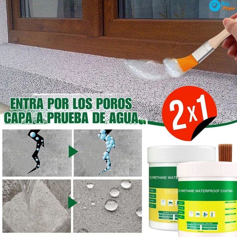 💧 AquaShield® 300cc – Sellador de Filtraciones Transparente 🔧✨ PACK 2X1 🚨