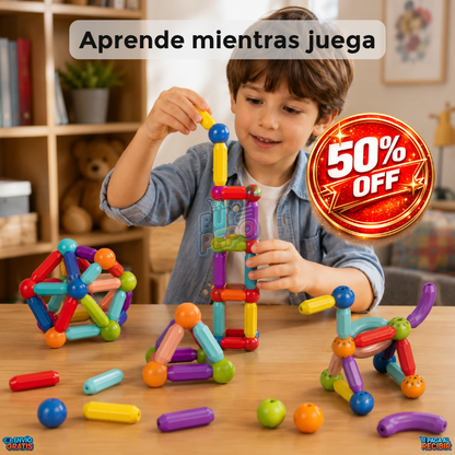 MagnaKids™ 🧲✨ - Palos magnéticos creativos 🎁