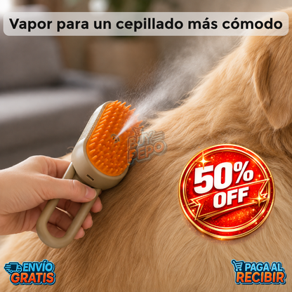 PetMist™ 🐾 - Cepillo vaporizador mascotas 💨