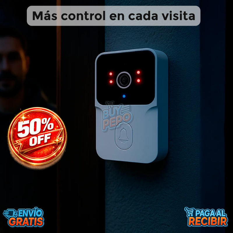 VisionBell™ 📷 - Timbre WiFi inteligente 🔔