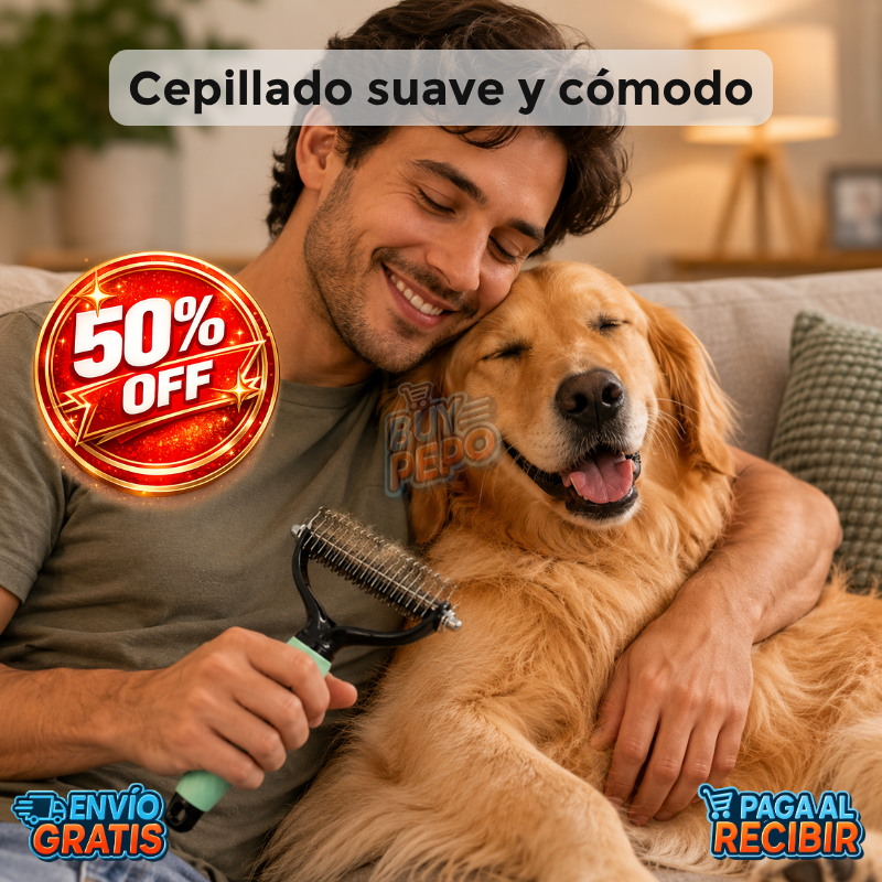 KnotFree™ 🐾 - Cepillo quita nudos ✨