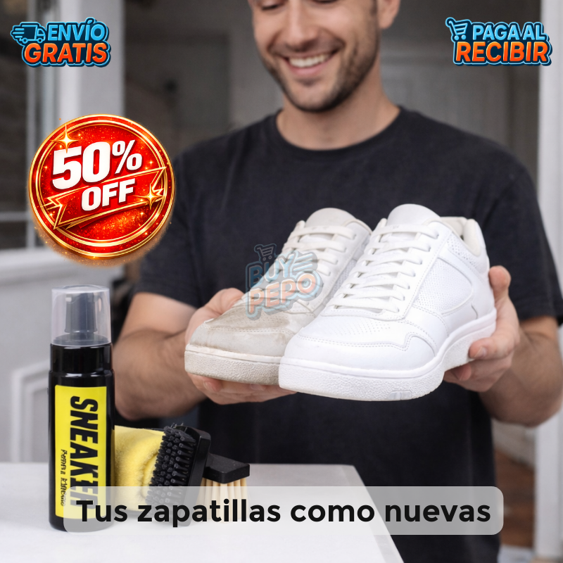 SneakClean™ 👟 - Kit limpieza zapatillas 🧼
