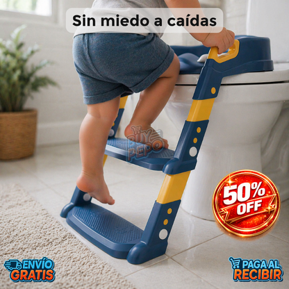 StepPotty™🪜 - Asiento con escalera 👶