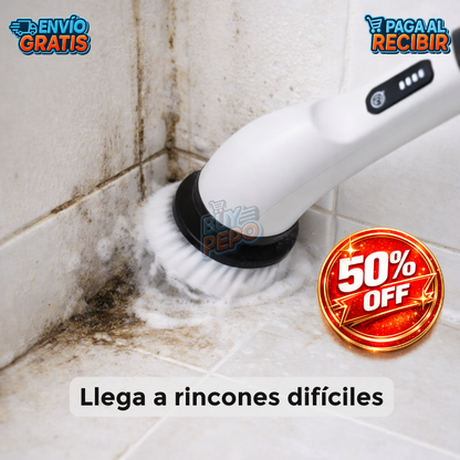 SpinClean™ 🧼 - Cepillo Eléctrico Multiuso ⚡