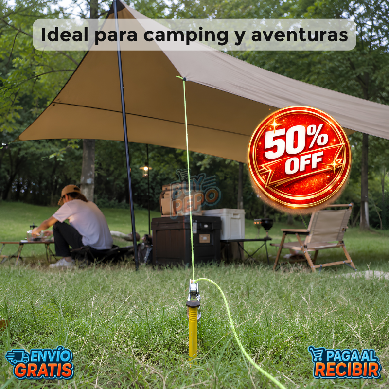 CampRoll™ 🏕️ - Organizador de cuerdas 🧵