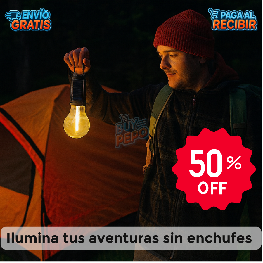 SunGlow™ 🌞 - Lámpara Solar Portátil PACK 2X1 🌲