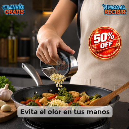 GarlicPro™ 🧄 - Prensa ajos manual ⚡