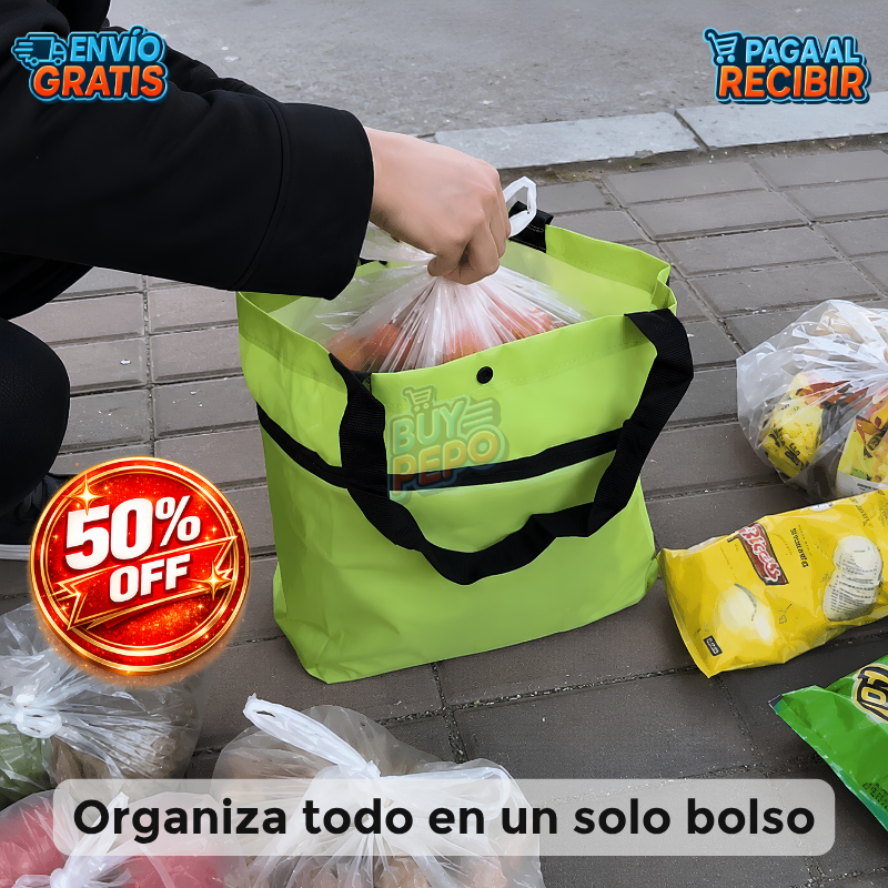EasyCart™ 🛍️ - Carro bolso 2 en 1 ✨