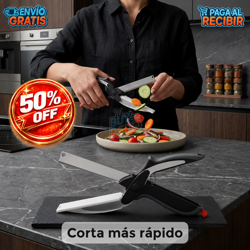 CutMaster™ ✂️ - Tijera corta alimentos 🔪