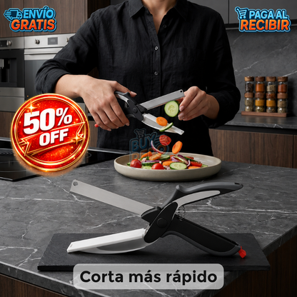 CutMaster™ ✂️ - Tijera corta alimentos 🔪