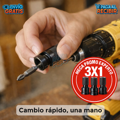 ImpactLink™ 🔩 – Adaptador impacto rápido de 12 a punta 14 ⚡