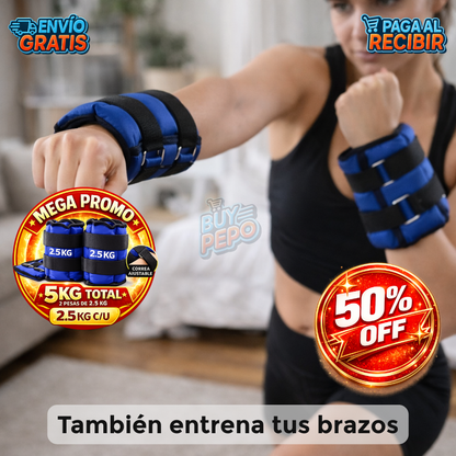 PowerStep™ 🏃‍♂️ - Pesas tobillo entrenamiento 🔥