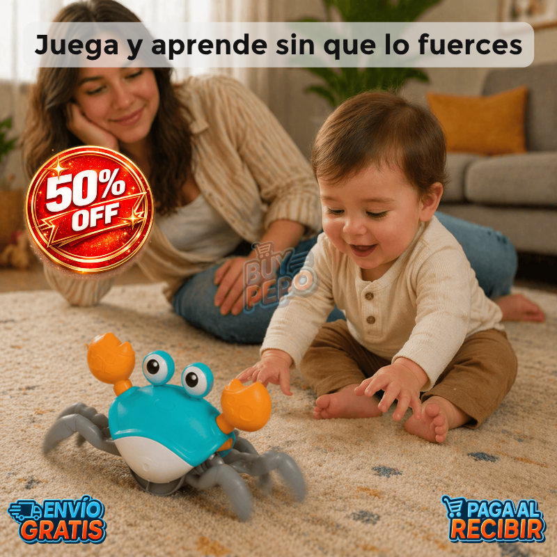 WalkCrab™ 🦀 - Cangrejo caminador infantil 🚶‍♂️