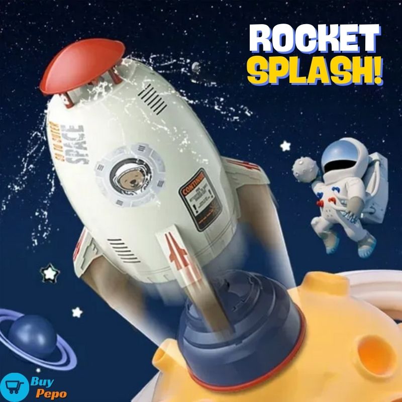 ROCKET SPLASH® 🚀💦 - Cohete Rociador De Agua 🌟🌊