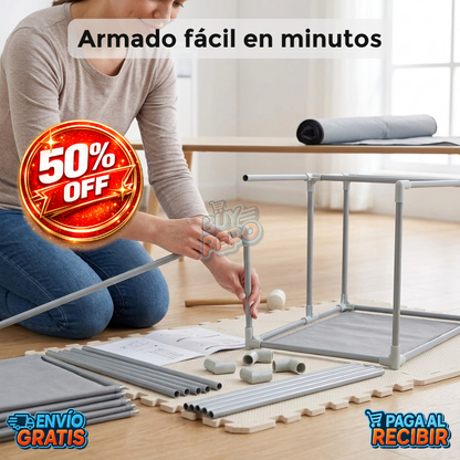 StepRack™ 🧦 - Estantería zapatos 9 niveles 👟