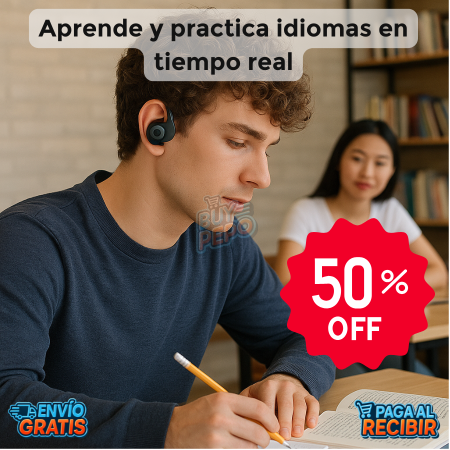 LingoWave™ 🎧 - Audífonos traducción instantánea 🌍