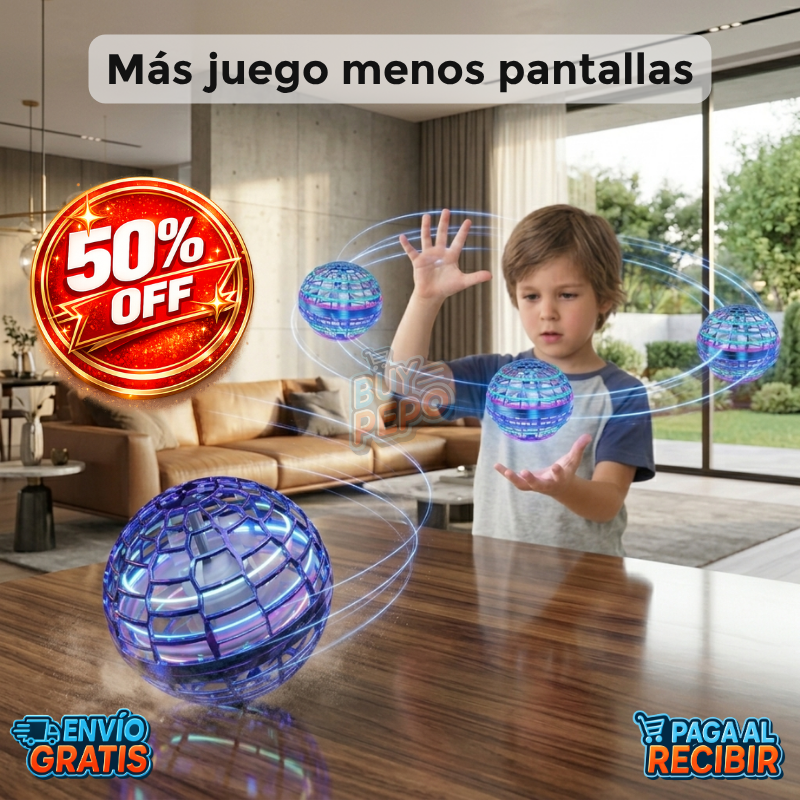 FlyNova™ 🚀 - Bola voladora interactiva ✨