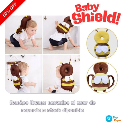 BabyShield™ 🍼🦸 – Mochila protectora contra golpes y caídas 🛡️