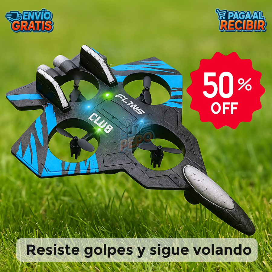 SkyRush™ ✈️ - Avión Acrobático Antigolpes 🚀 ✨