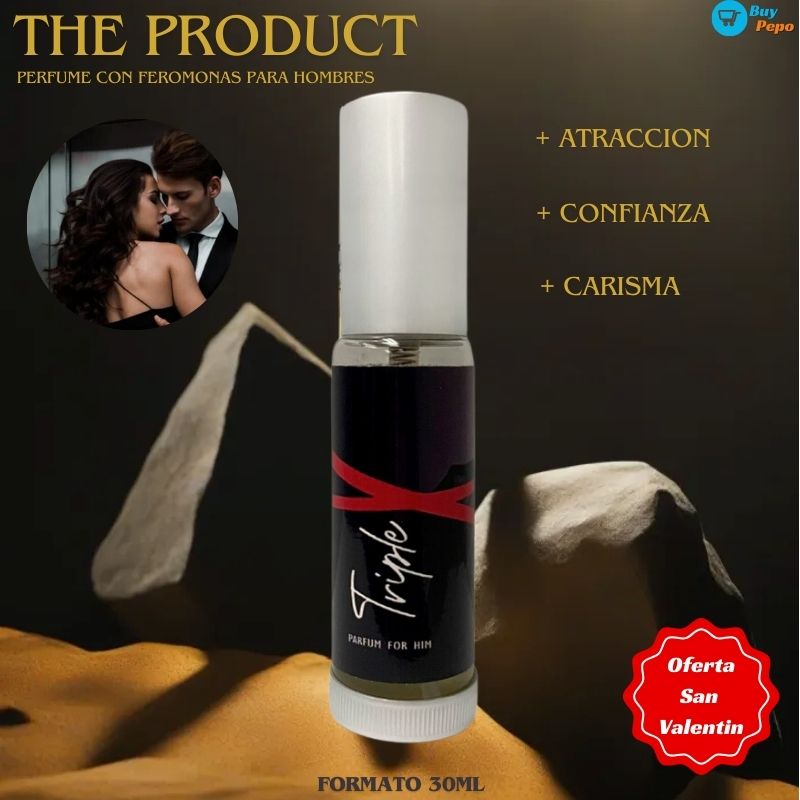 ✨ THE PRODUCT® - 🕶️ Perfume Con Feromonas Para Hombre 🧴💑🔥