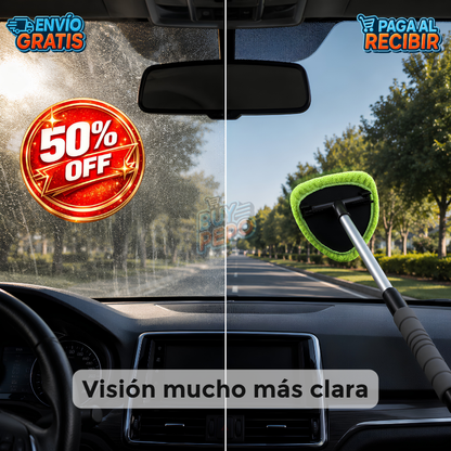 CrystalView™ 🚗✨ - Limpiador parabrisas interior 🧼