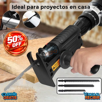 BladeFlex™ 🔧 - Adaptador sierra para taladro ⚙️