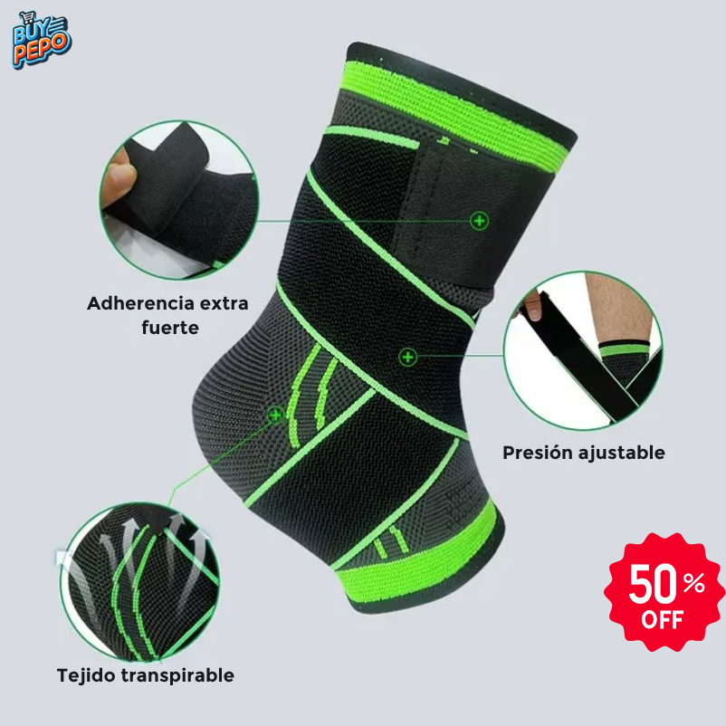 VitaStrap™ 🏃 - Tobillera alivio y estabilidad 🌀