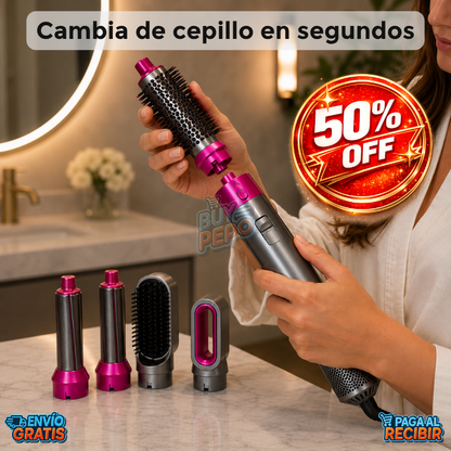 StylePro™ 💇 - Cepillo profesional 5 en 1 ✨