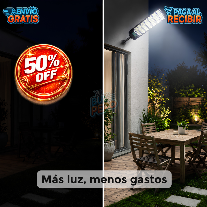 LuxSun™ 🌞 - Reflector solar potente ✨