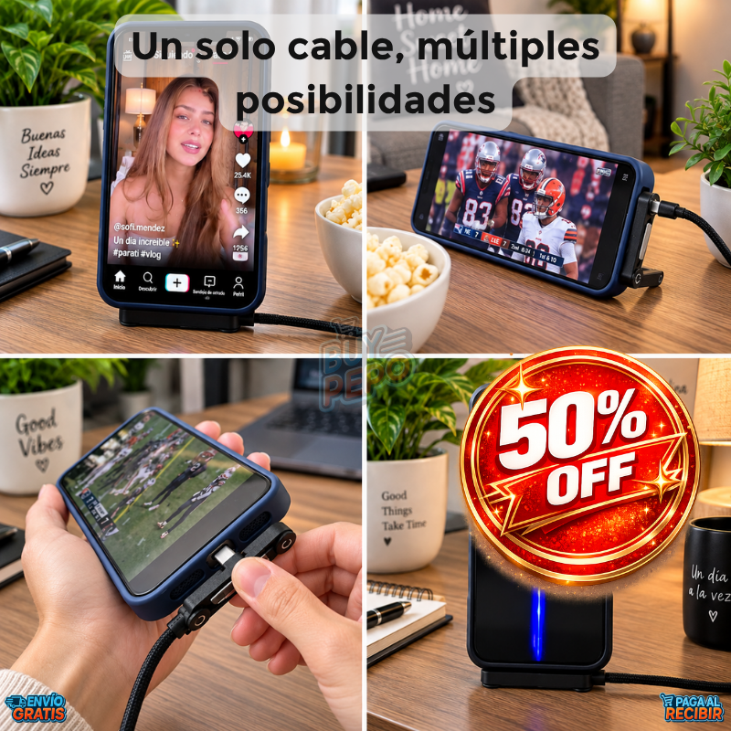 VoltMax™ ⚡ - Cable USB-C 240W - Pack 2x1 ⚡