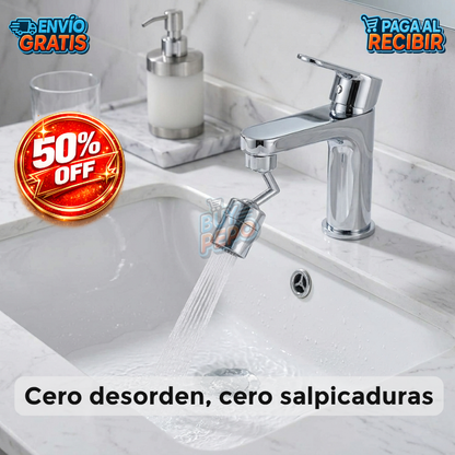 HydroFlex™ 💧 - Extensor grifo 720° 🔄