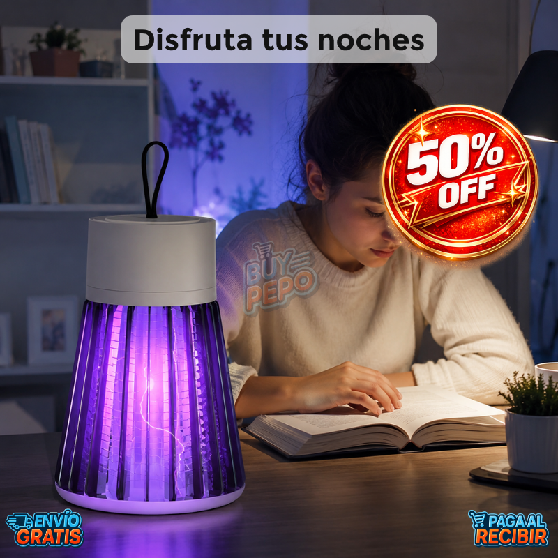 UltraTrap™ 💜 - Lámpara elimina mosquitos 💡