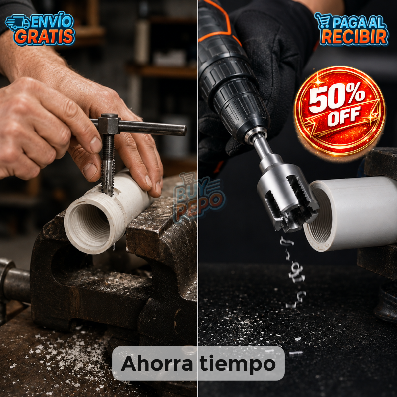 ThreadPro™ 🔩 - Roscador para tubos 🛠️