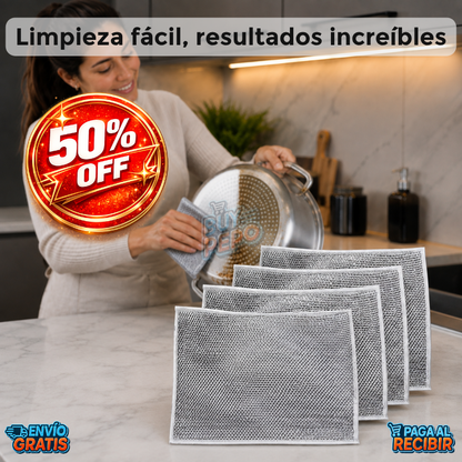 MagicClean™ 🧽 - Pack 10 paños mágicos ✨