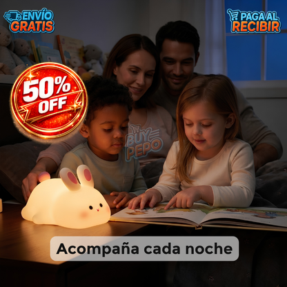 DreamBunny™ 🐰 - Lámpara nocturna infantil 🌙