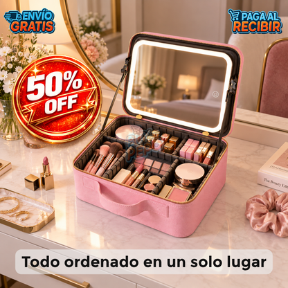 GlowBox™ 💡 - Estuche maquillaje LED 💄