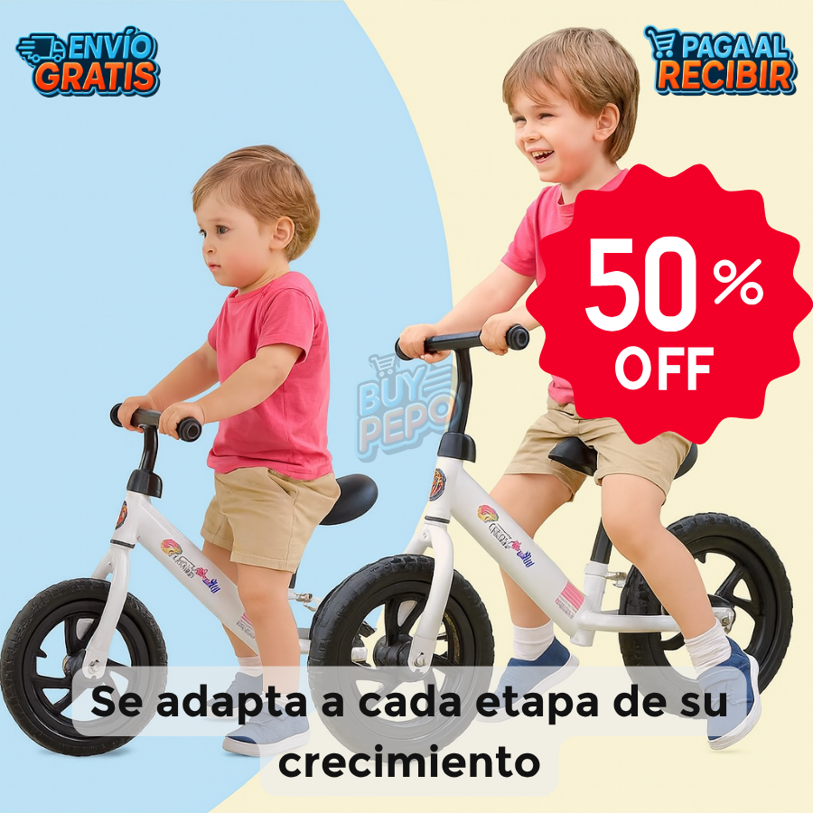 MiniRider™ 🚲 - Bicicleta de Equilibrio Infantil 🎈