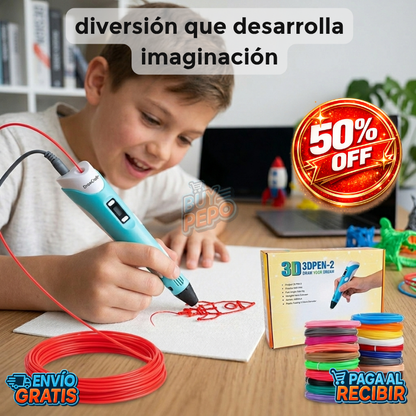 DrawCraft™ ✏️ - Lápiz 3D creativo 🎨