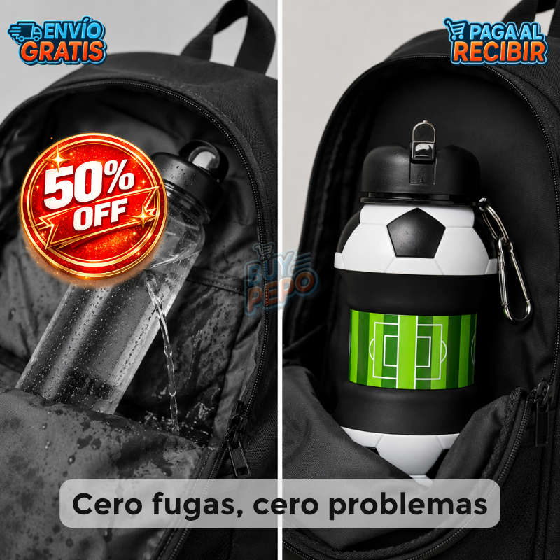 KickTherm™ 🥤 - Botella térmica deportiva ⚽