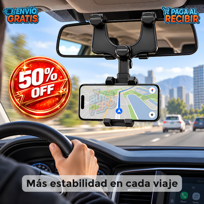 DriveView™ 🚗 - Soporte de retrovisor 📱