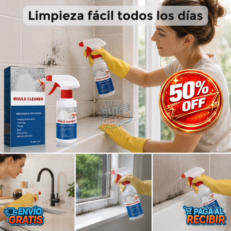 MoldZero™ 🧴 - Spray elimina moho ✨