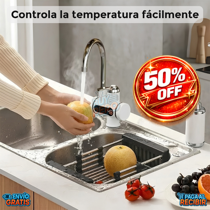 AquaHeat™ 🔥 - Grifo calentador instantáneo 🚿