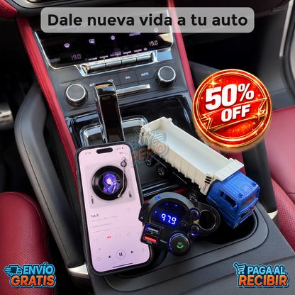 TuneDrive™ 🎵 - Adaptador bluetooth para auto 🚗