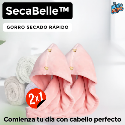 SecaBelle™ 🌺 - Gorro secado rápido 💨