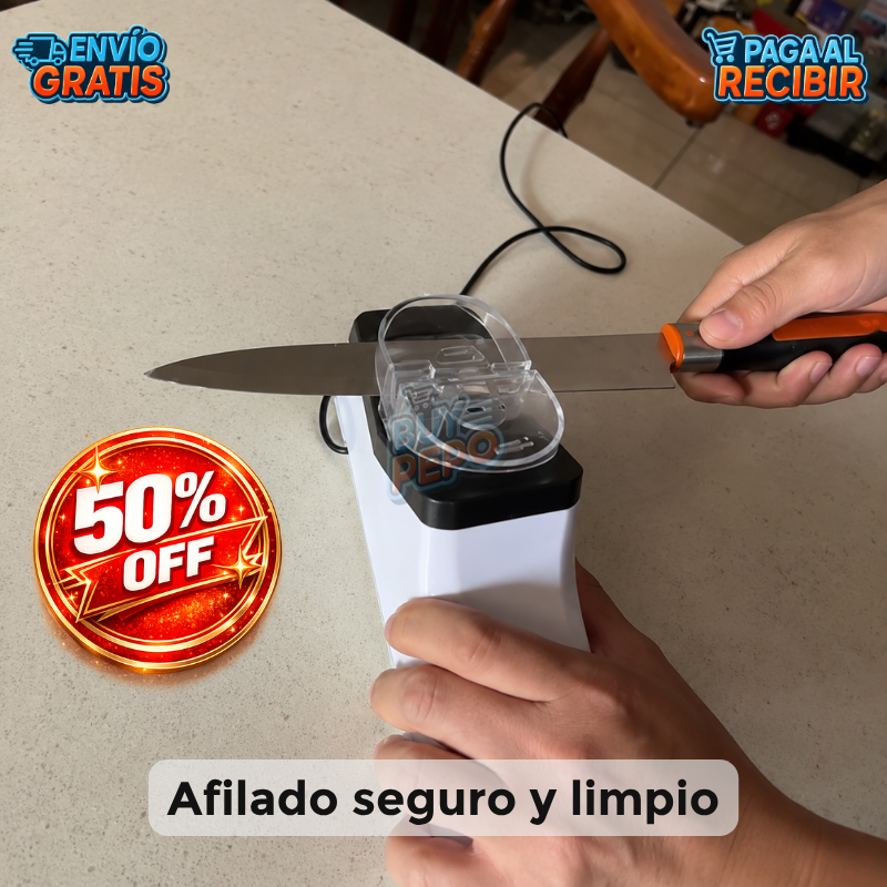 EdgeSharp™ ⚡ - Afilador eléctrico multifunción 🔪