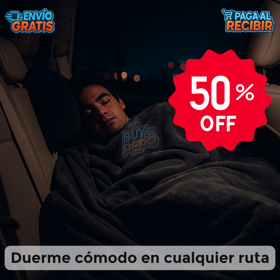 DreamRide™ 🛻 - Colchón Inflable Auto + Compresor 💨