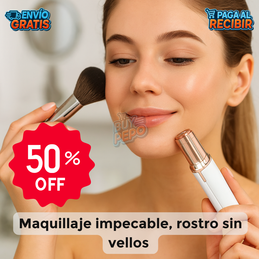 SilkTrim™ 💎 - Depilador facial portátil 2 puntas 🌸