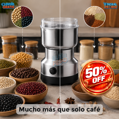 PowerMill™ 💥 - Molino multifunción eléctrico ☕